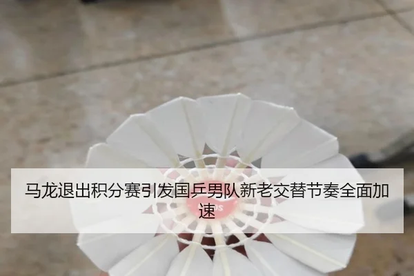 马龙退出积分赛引发国乒男队新老交替节奏全面加速
